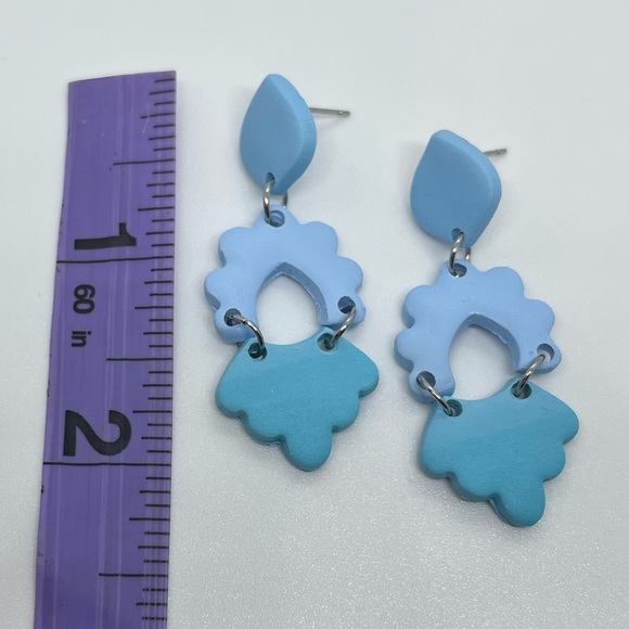 NWT Handcrafted Clay Earrings - Picture 4 of 10